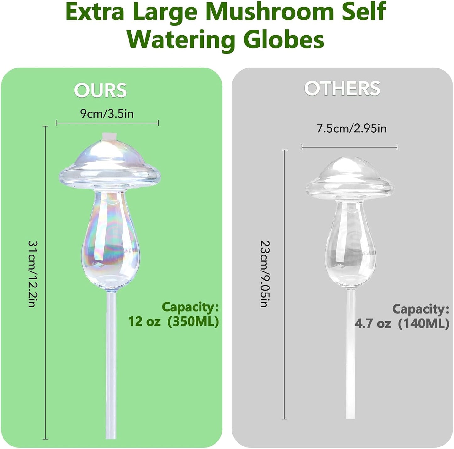 Self-Watering Bulbs for Plants – 15-Day Vacation Watering
