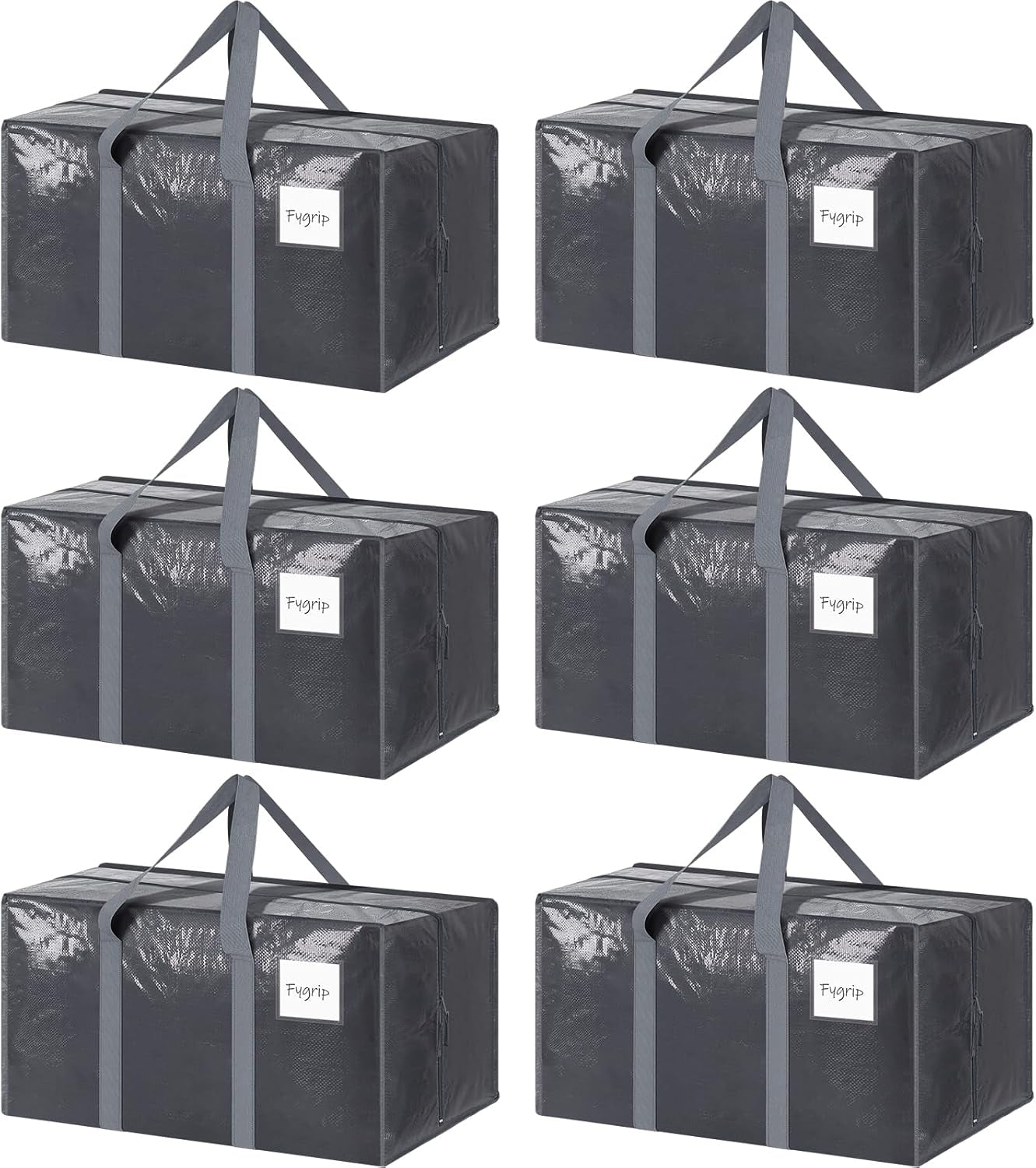 Fygrip Moving Bags (12-Pack) - College Storage, 29"L, No Puncture"