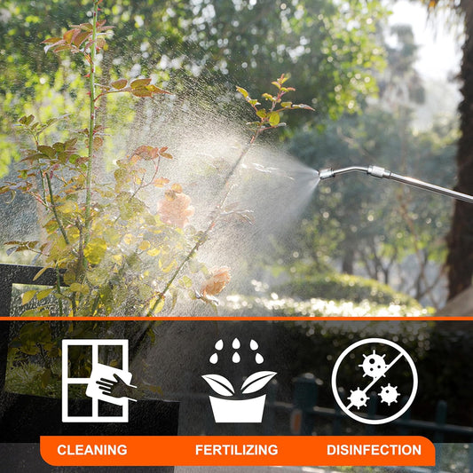 ESX-8 2-Gal Electric Sprayer – 32Gal Coverage, 4000mAh Battery & Telescopic Wand for Precision Spraying