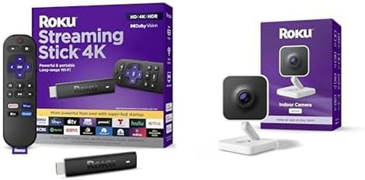All-in-One Entertainment & Monitoring - 4K Stick + Home Camera