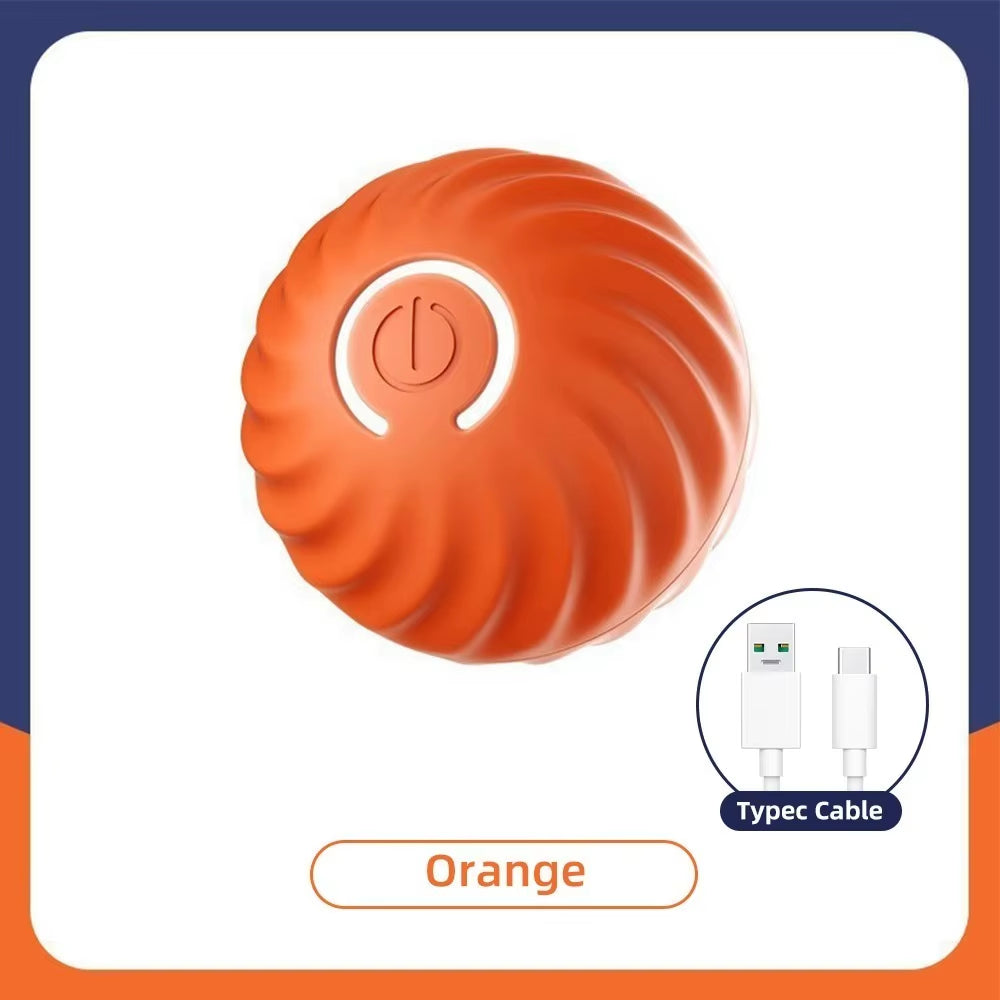 LumaPounce™ Pro - "Smart RGB LED Pet Ball with Auto-Bounce Technology - 4hr Playtime (300mAh USB Rechargeable)