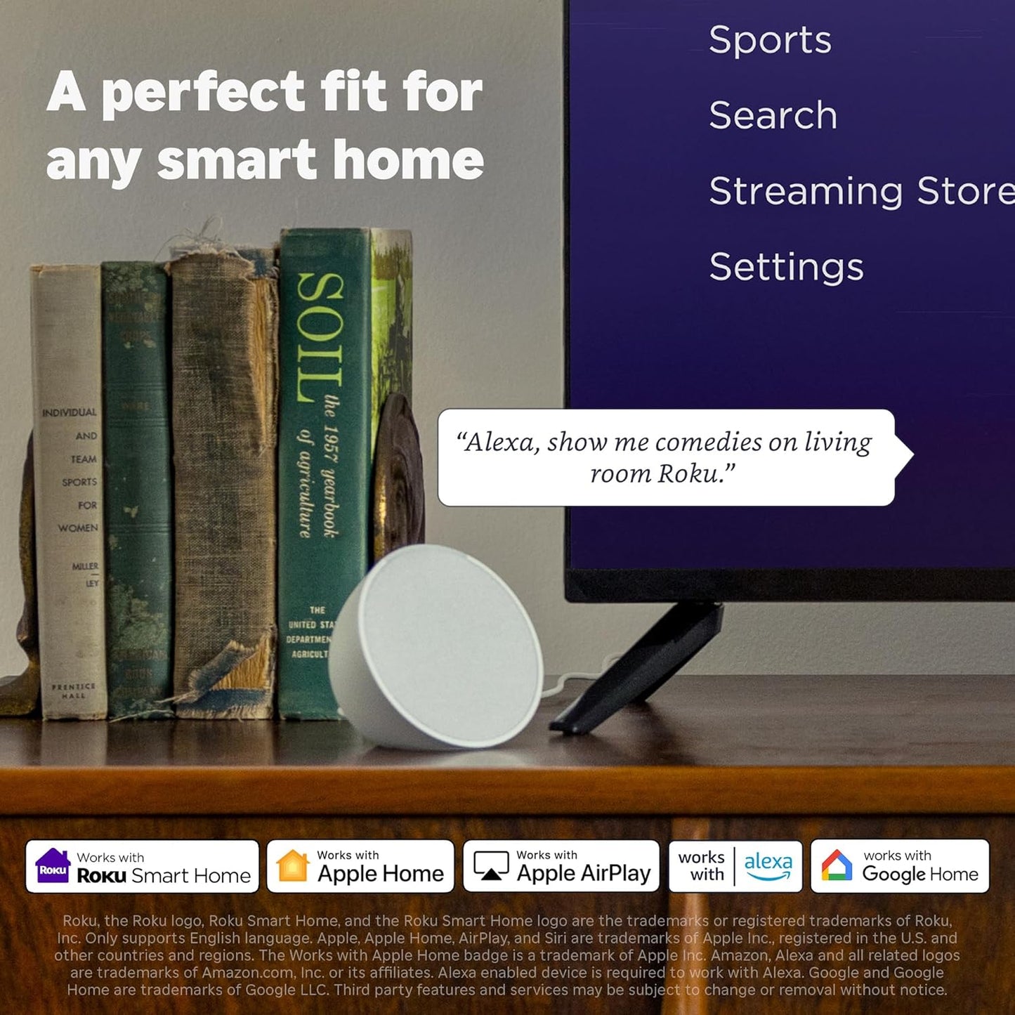 Roku Streaming Stick HD - Portable, No Wall Outlet Needed