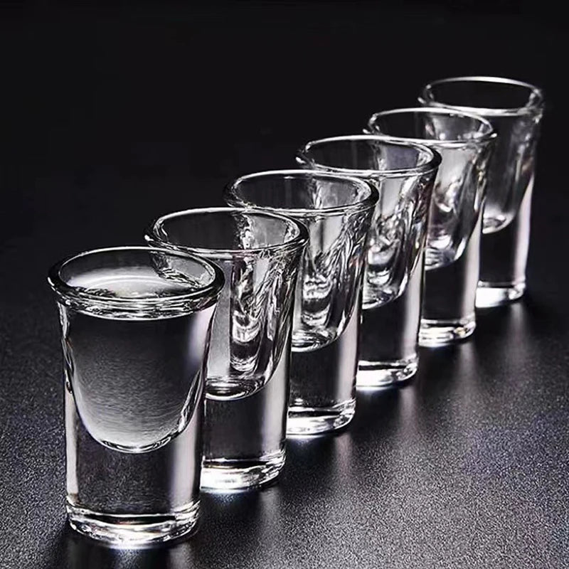 CrystalShot Elite™ - "Premium Thick-Base 15ml Shot Glasses - 12pc/6pc/2pc Sets for Spirits & Baijiu