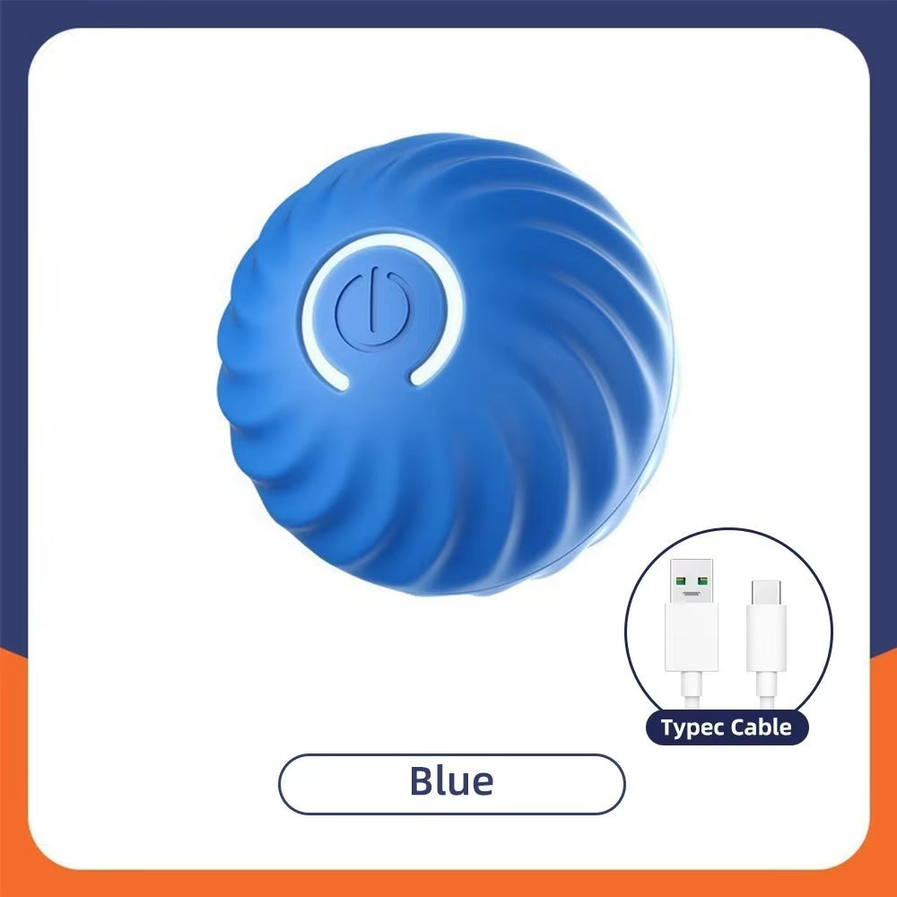 LumaPounce™ Pro - "Smart RGB LED Pet Ball with Auto-Bounce Technology - 4hr Playtime (300mAh USB Rechargeable)