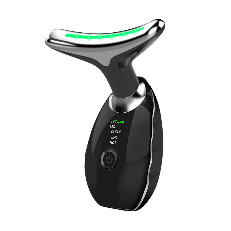 WavGlow Pro: 7-Tone Microcurrent Facial Wand for Non-Surgical Face Lifting & Wrinkle Reduction