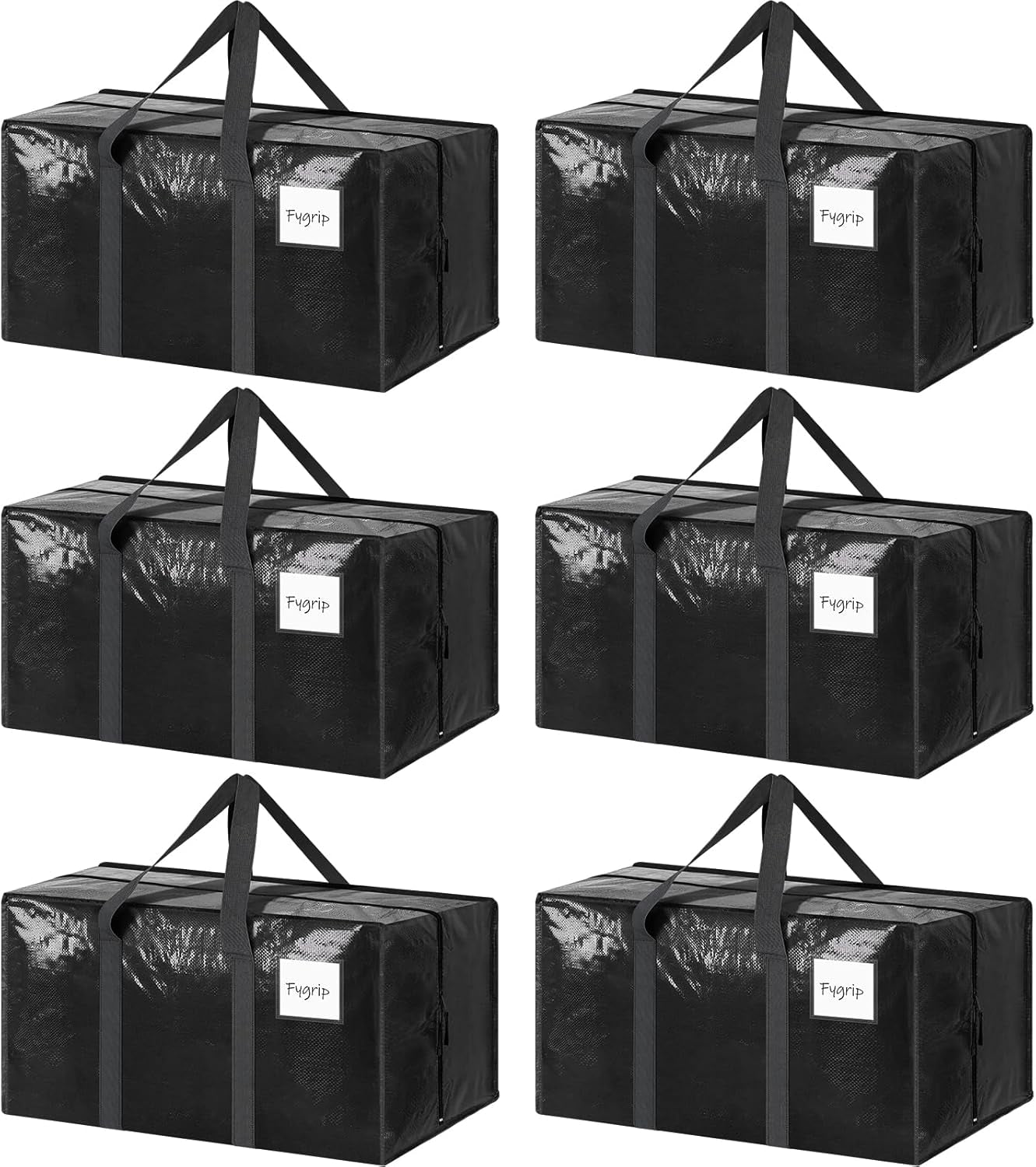 Fygrip Moving Bags (12-Pack) - College Storage, 29"L, No Puncture"