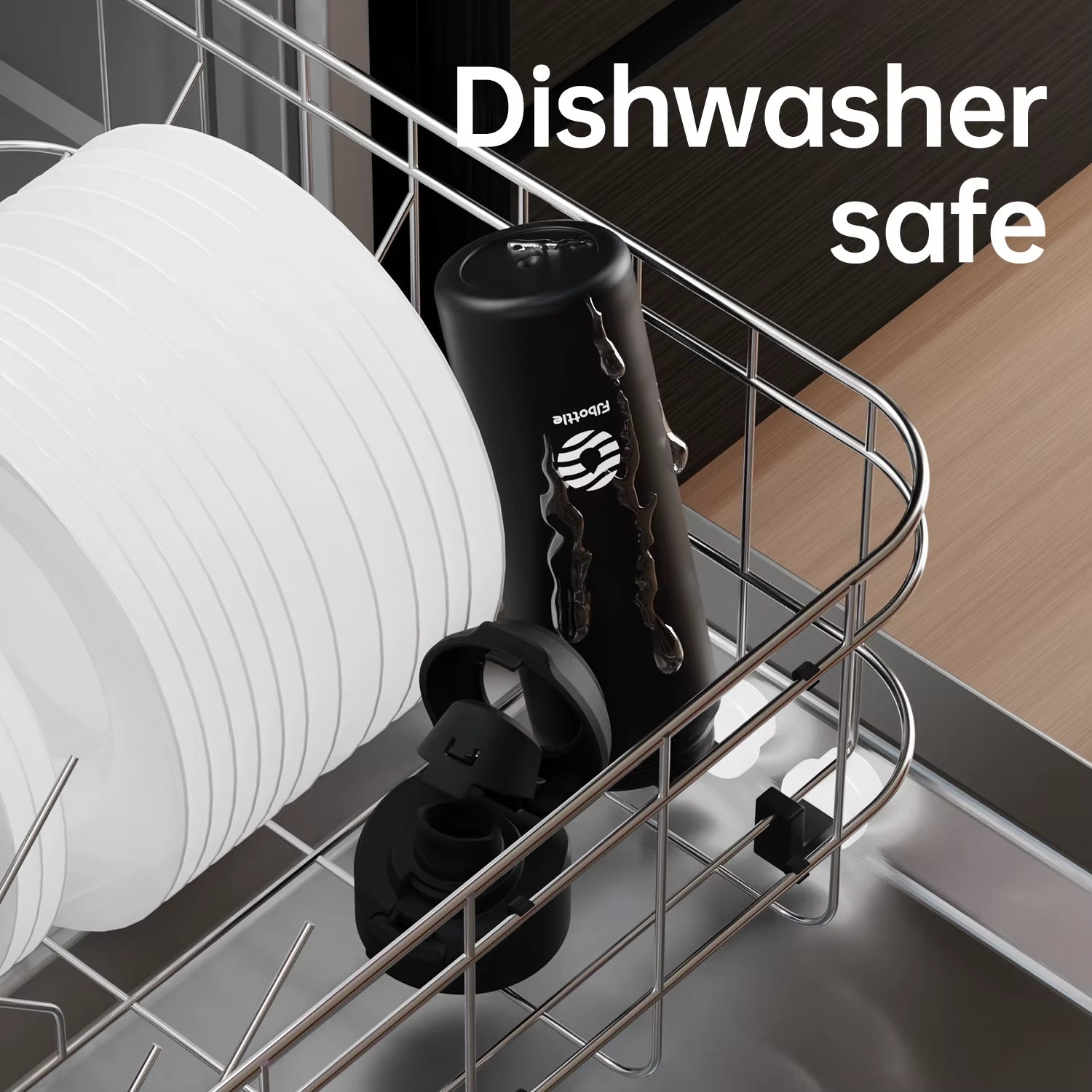 PhoneSip™ Magnetic Water Bottle - Double-Wall Vacuum Stainless Steel with Anti-Slip Phone Mount