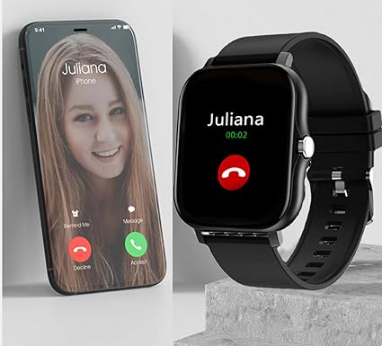 VitalSync Pro™ 1.69" Smart Fitness Watch – IP68 Waterproof, 24/7 Heart Rate/SpO₂/Sleep Tracking, 8 Sports Modes