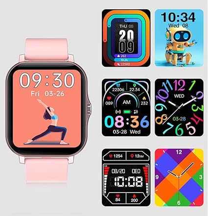 VitalSync Pro™ 1.69" Smart Fitness Watch – IP68 Waterproof, 24/7 Heart Rate/SpO₂/Sleep Tracking, 8 Sports Modes