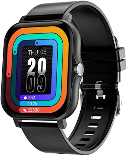 VitalSync Pro™ 1.69" Smart Fitness Watch – IP68 Waterproof, 24/7 Heart Rate/SpO₂/Sleep Tracking, 8 Sports Modes
