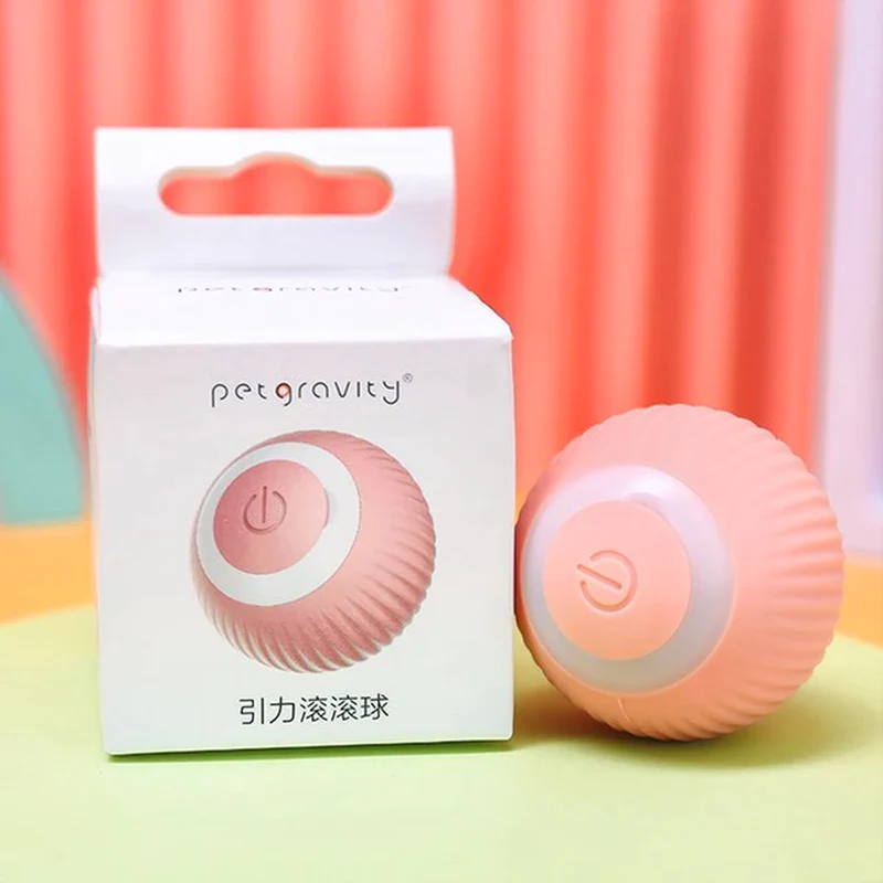 ZoomPaws™ – Self-Moving Smart Ball for Cats & Small Dogs