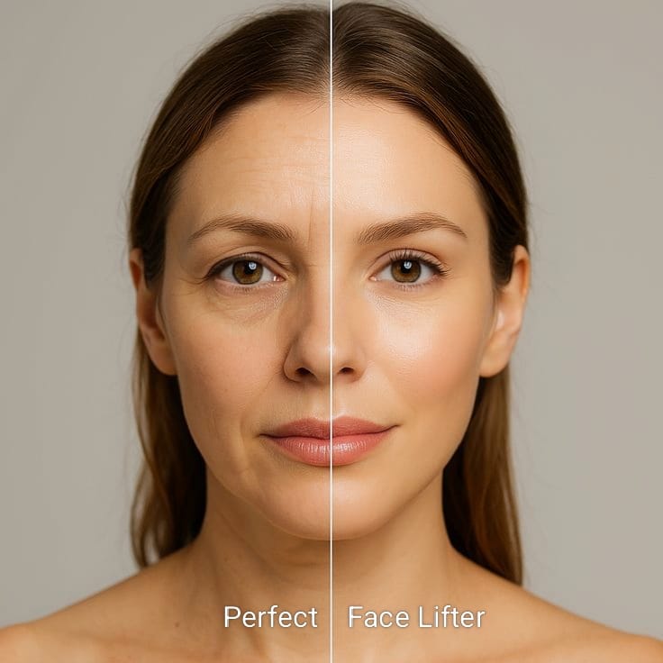 Microcurrent Face Lifter – Anti-Wrinkle Roller for Sagging Skin | At-Home Facelift