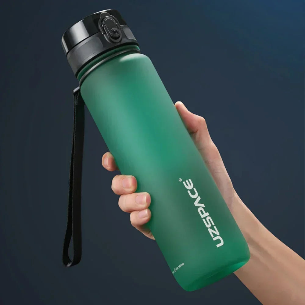 EcoSip™ Tritan Water Bottle - 500ml/1000ML BPA-Free, Leakproof Flip Top with Fruit Infuser (Adult/Kids)