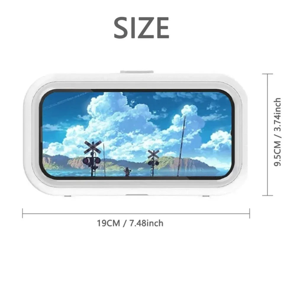 Rotatable Shower Phone Holder - Waterproof & Wall Mountable Case
