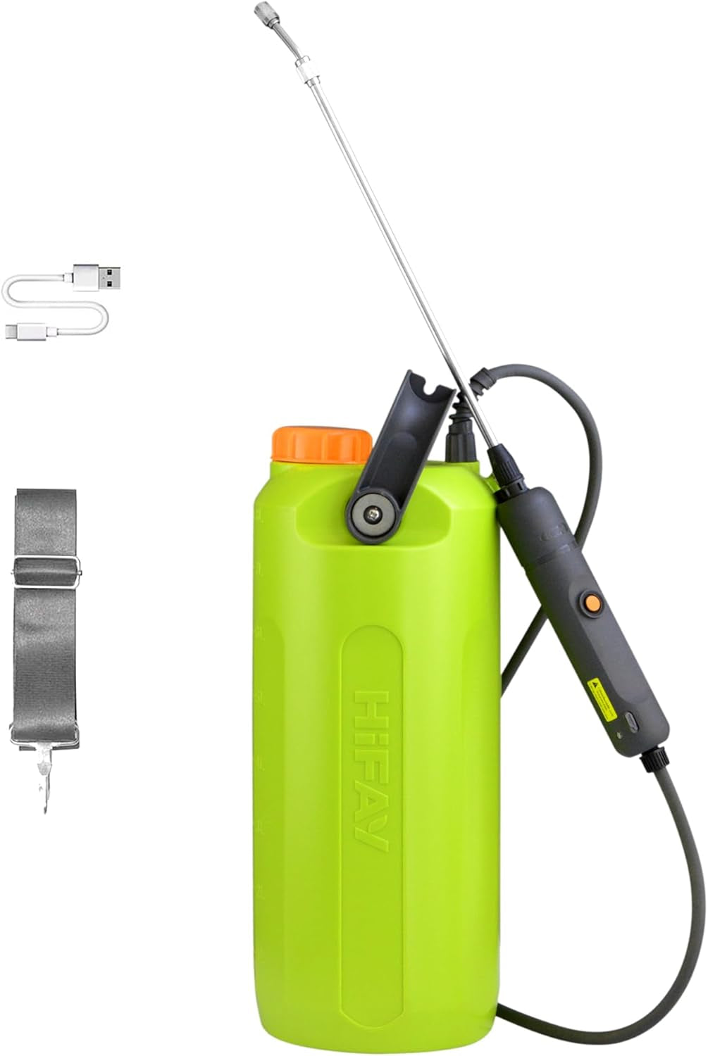 ESX-8 2-Gal Electric Sprayer – 32Gal Coverage, 4000mAh Battery & Telescopic Wand for Precision Spraying