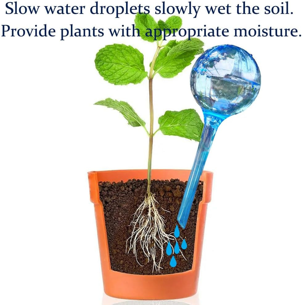 Automatic Watering Globes (10-Pack) - Indoor/Outdoor Use