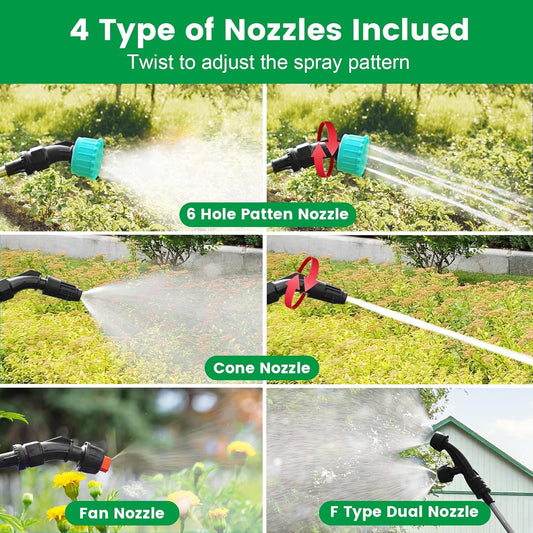 2025 Cordless Sprayer - 2Gal, 3 Speeds, 4 Nozzles
