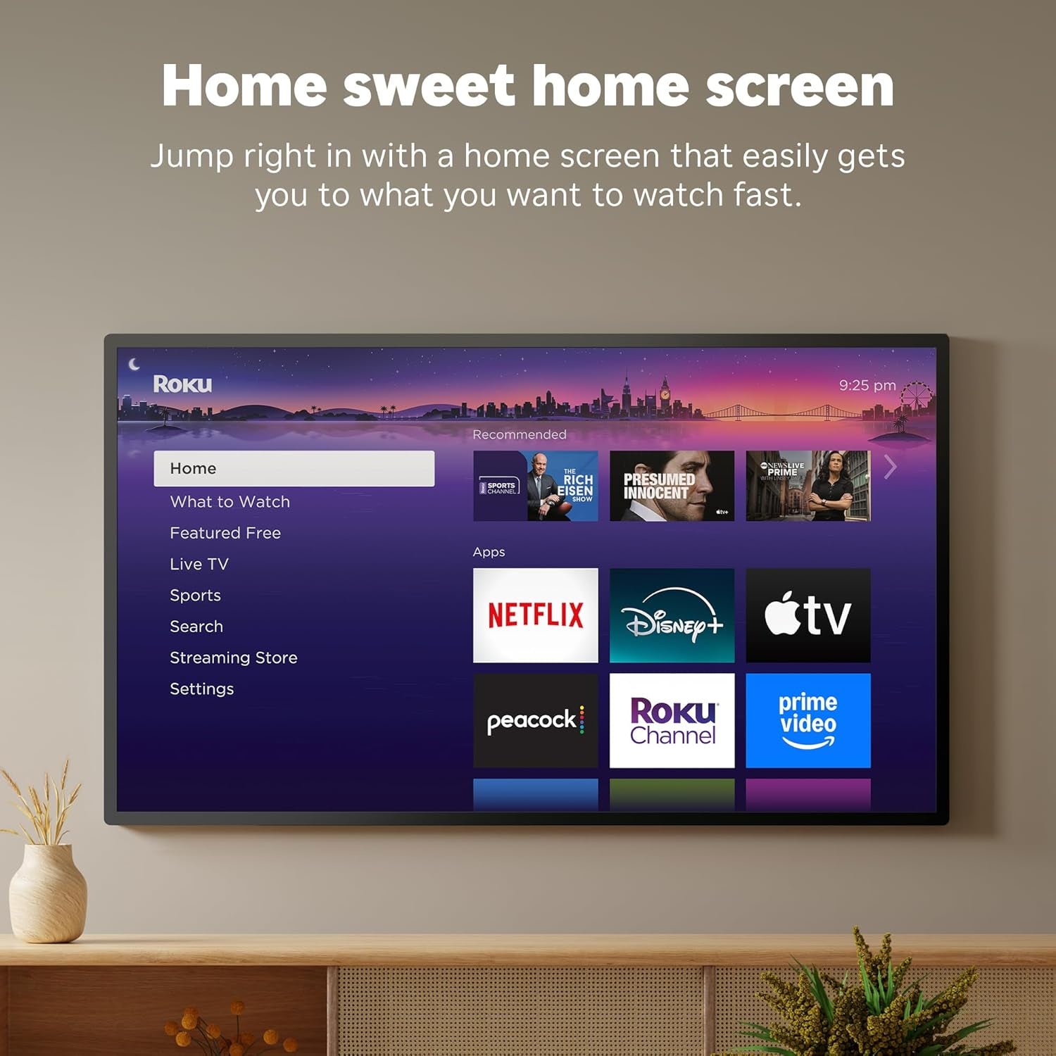 Roku Streaming Stick HD - Portable, No Wall Outlet Needed