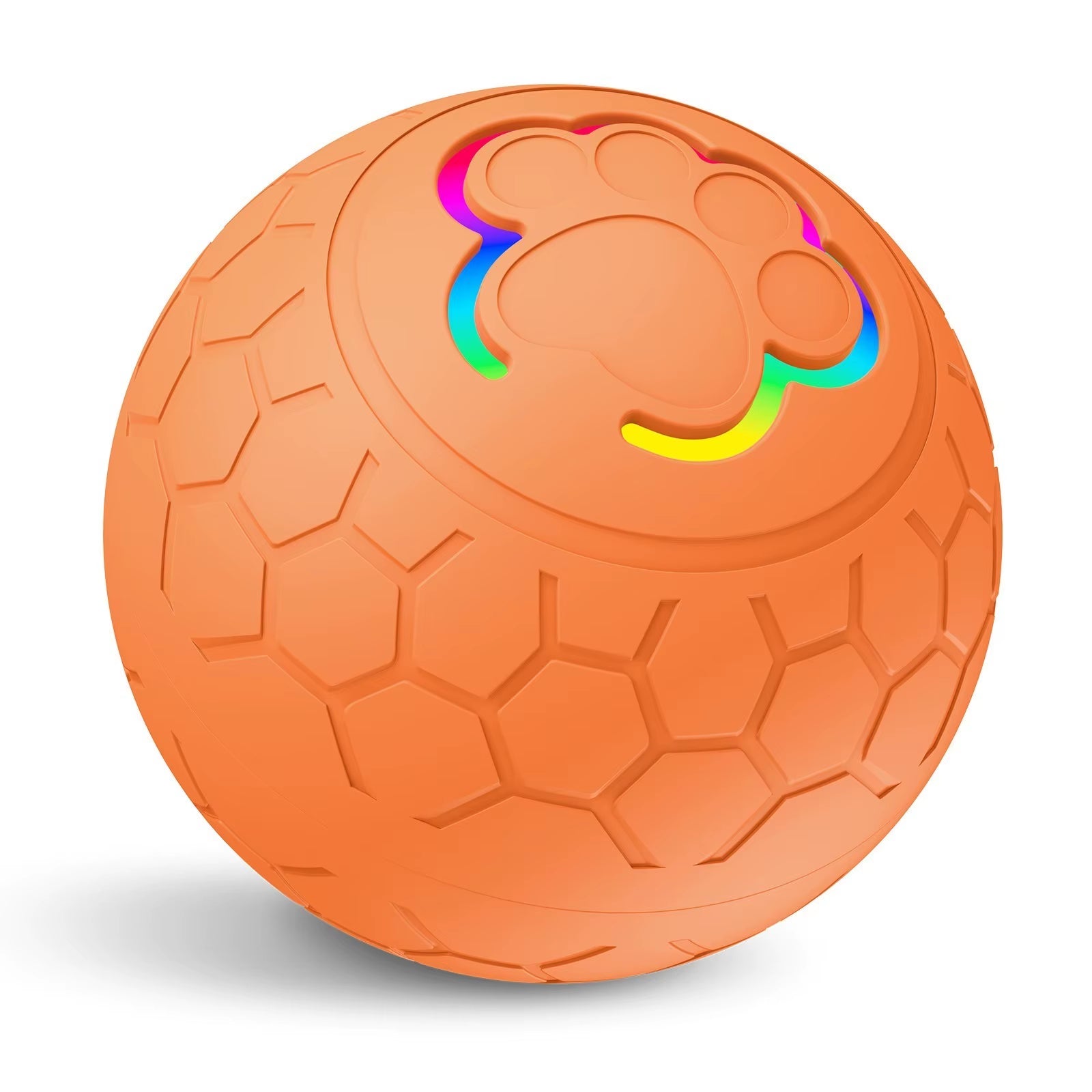 LumaPounce™ Pro - "Smart RGB LED Pet Ball with Auto-Bounce Technology - 4hr Playtime (300mAh USB Rechargeable)