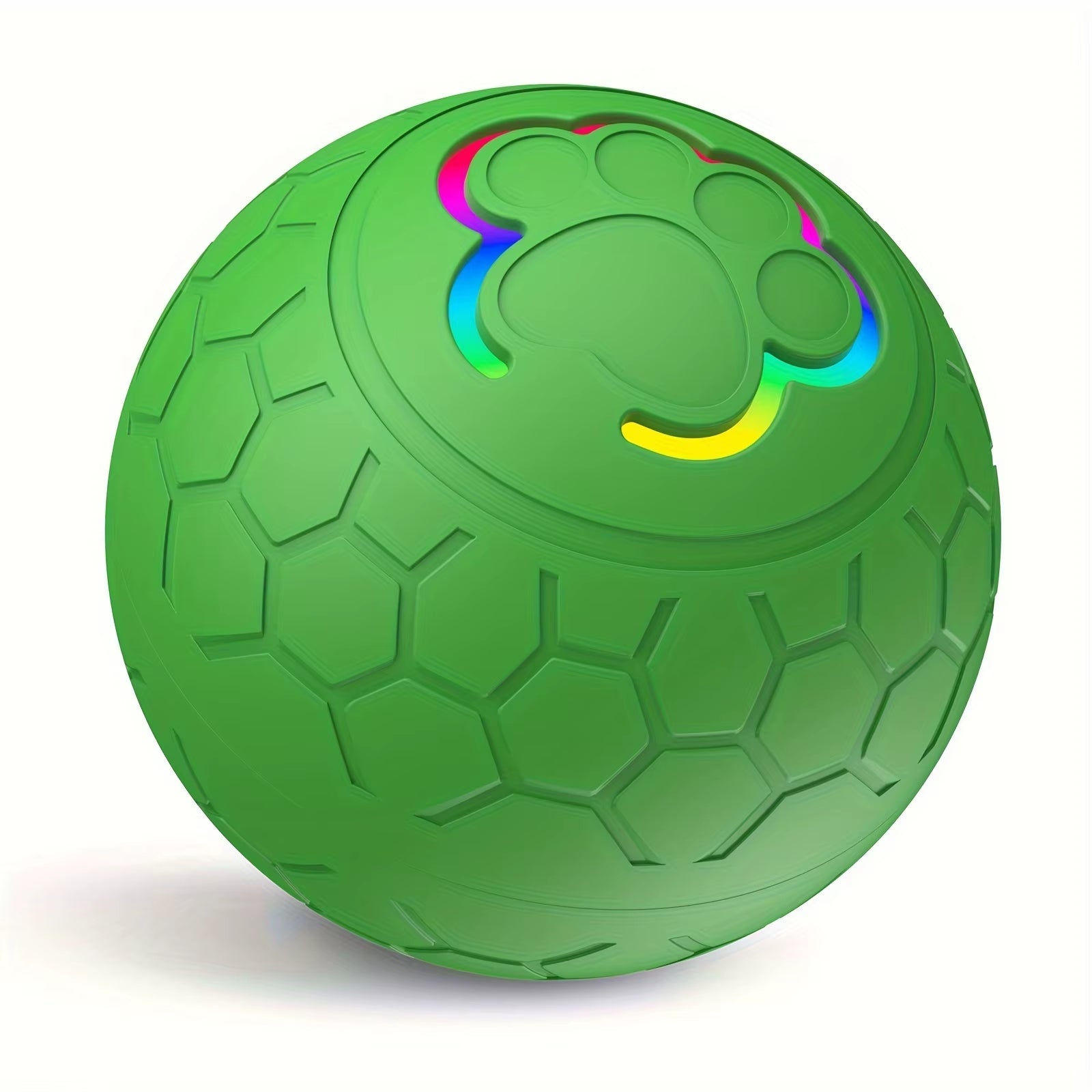 LumaPounce™ Pro - "Smart RGB LED Pet Ball with Auto-Bounce Technology - 4hr Playtime (300mAh USB Rechargeable)