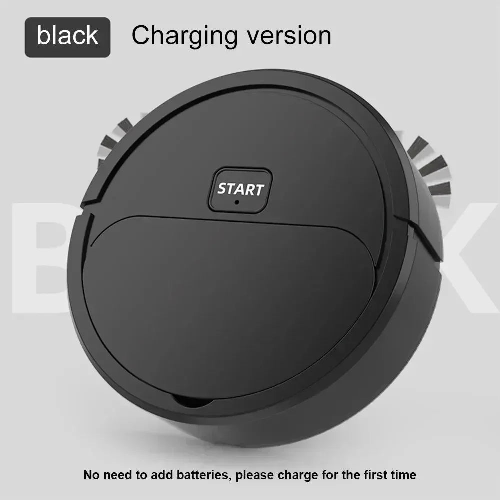 Automatic Portable Mini Home Floor Robotic Vacuum Cleaner USB Rechargeable Wet Dry Three-In-One Sweeping Machine for Home, Office