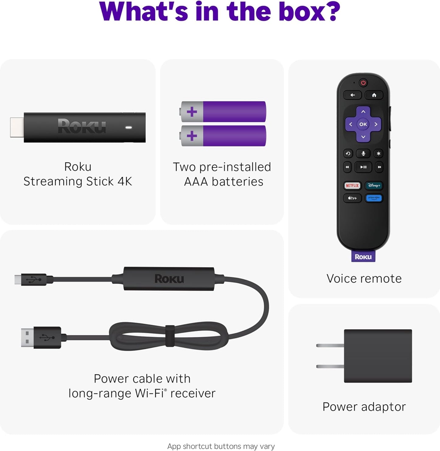 4K Streaming Stick - HDR/Dolby Vision, Voice Remote & Long-Range WiFi