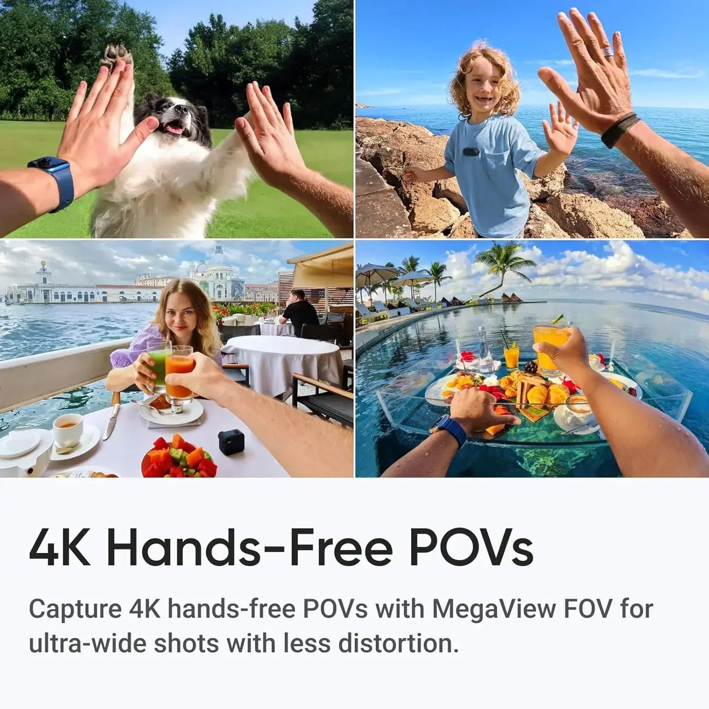 Insta360 GO 3S Mini Action Cam – 4K/200fps, Waterproof, Magnetic & Hands-Free Mounting