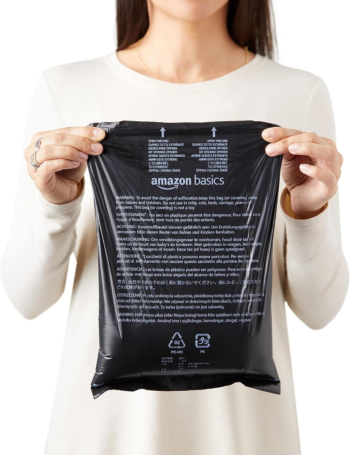 Extra Large Dog Waste Bags - 20 Rolls, Unscented (300 Count)