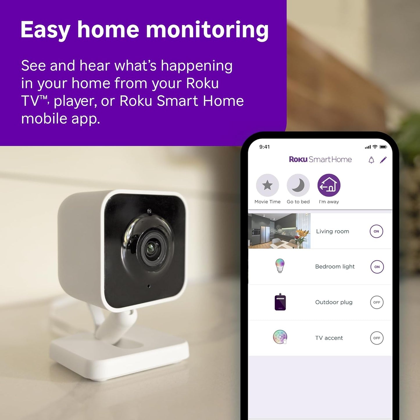 All-in-One Entertainment & Monitoring - 4K Stick + Home Camera