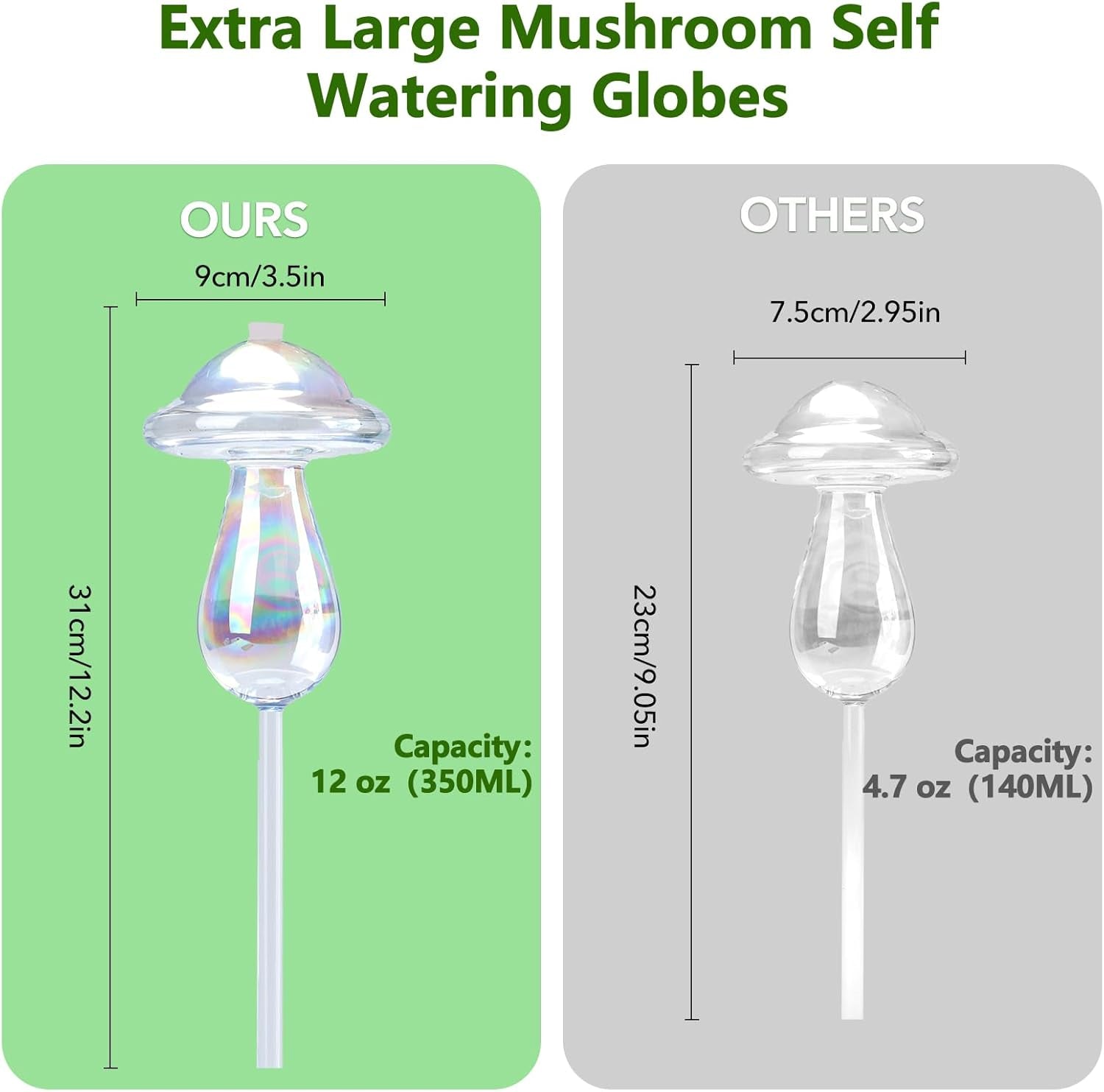 Self-Watering Bulbs for Plants – 15-Day Vacation Watering