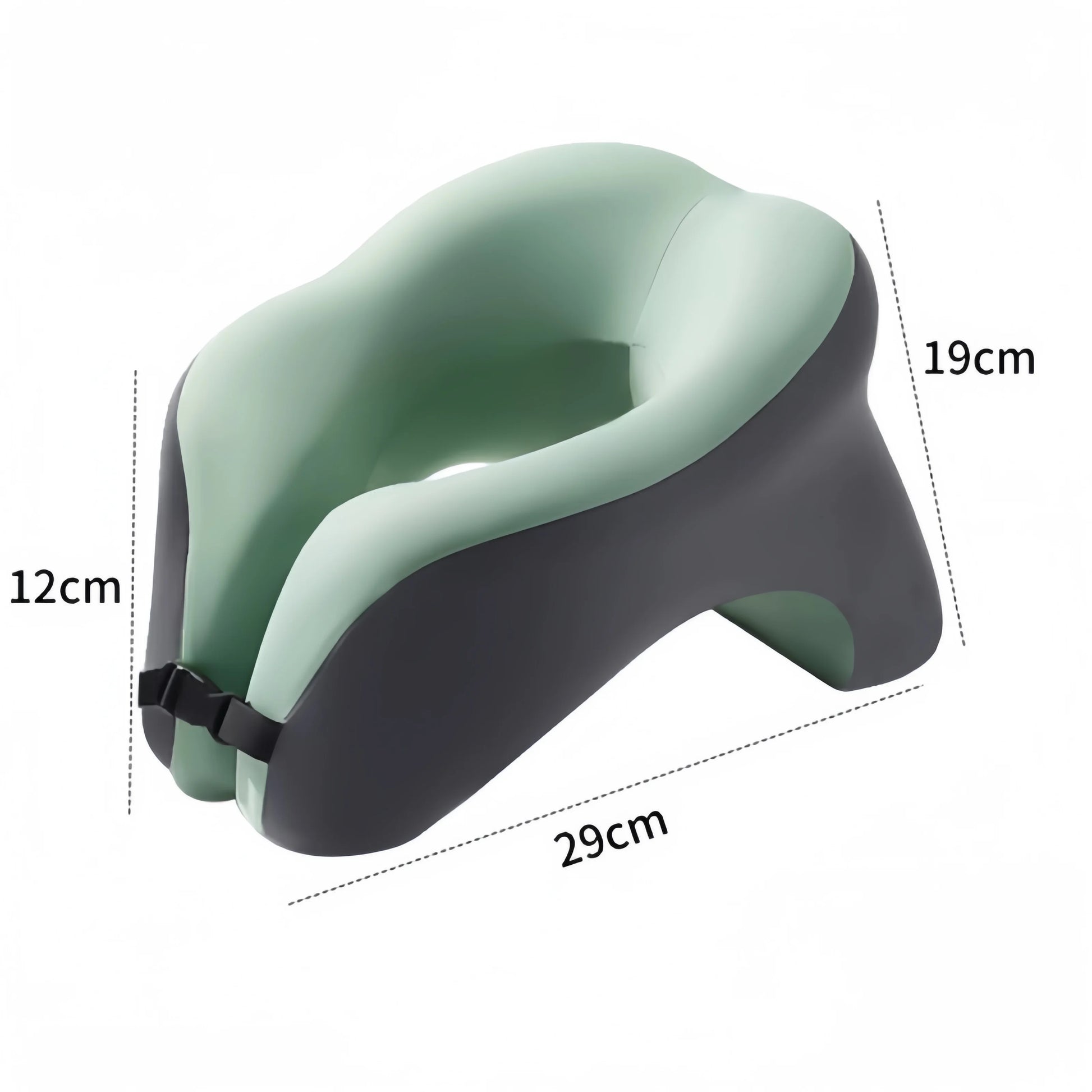 AeroRest™ Memory Foam Travel Pillow - 5-Second Rebound Tech with Adjustable Neck Support & Waterproof Bag