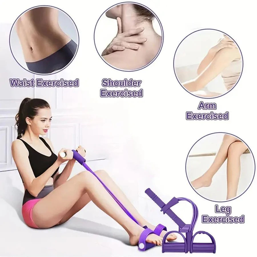 FlexCore™ 6-Tube Pedal Resistance Band