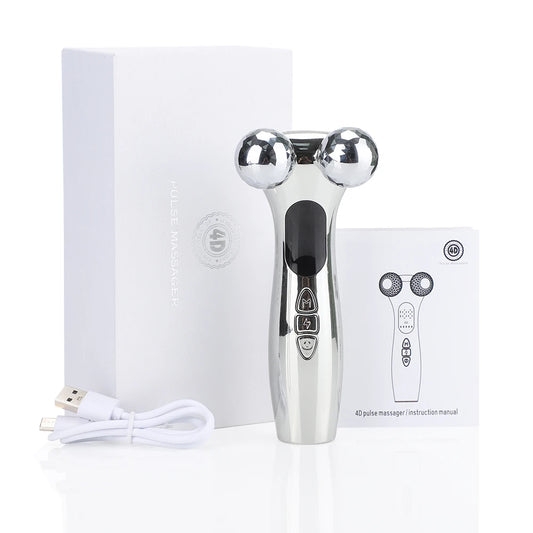 Microcurrent Face Lifter – Anti-Wrinkle Roller for Sagging Skin | At-Home Facelift