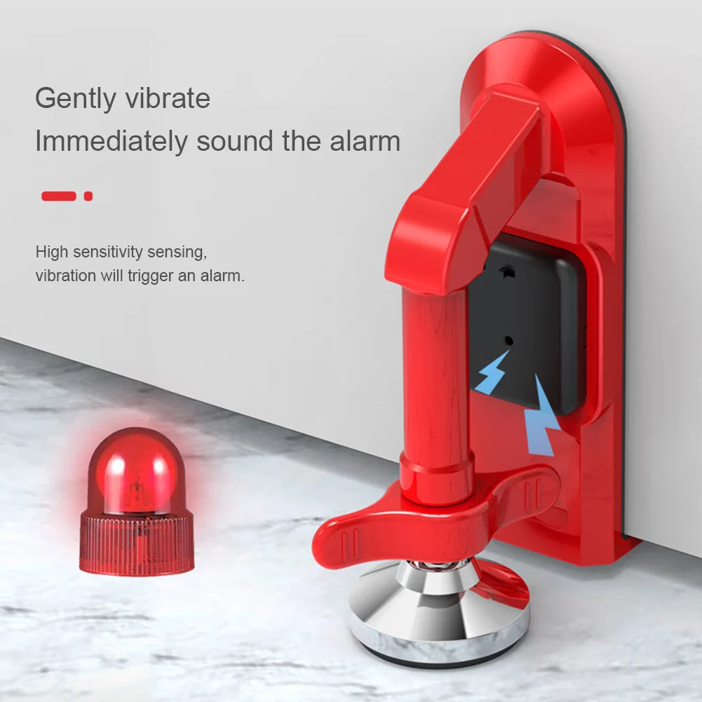 Guardian DoorLock Pro™ – Portable Travel Security Alarm with Anti-Theft Door Stopper for Home, Hotels & Solo Travelers (Alarm Edition)
