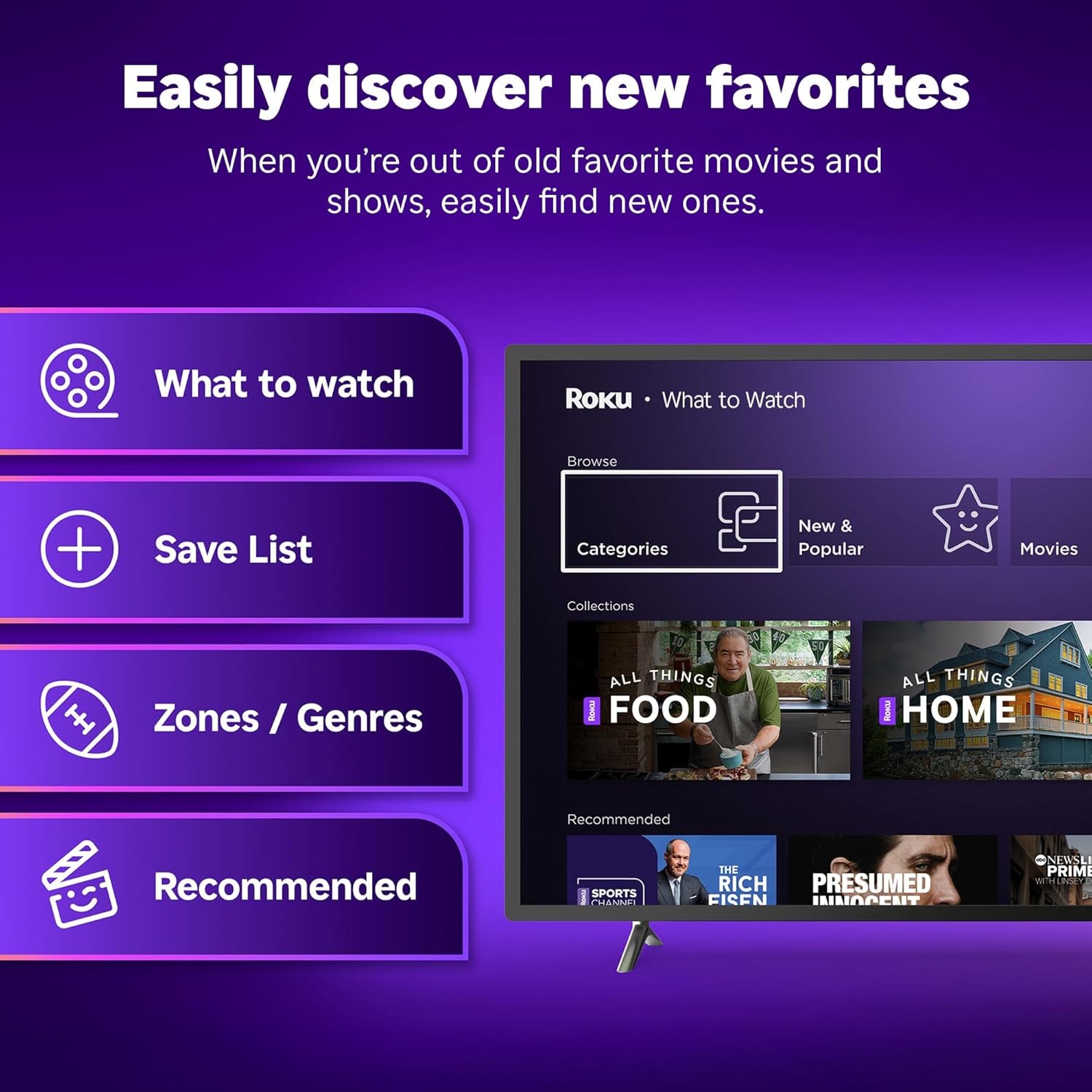 Roku Streaming Stick HD - Portable, No Wall Outlet Needed