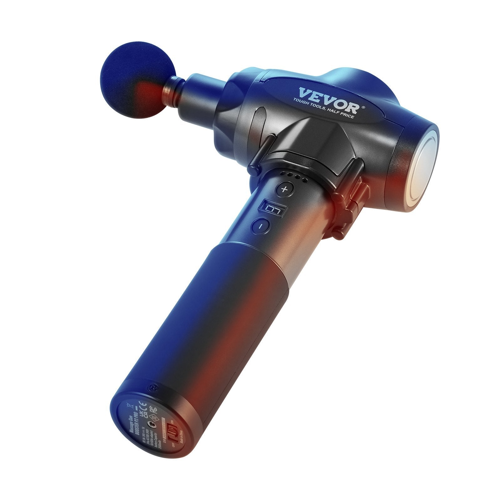 HyperStrike Pro Massage Gun | 9-Speed Deep Tissue Percussion with 6 Heads & 24V Power