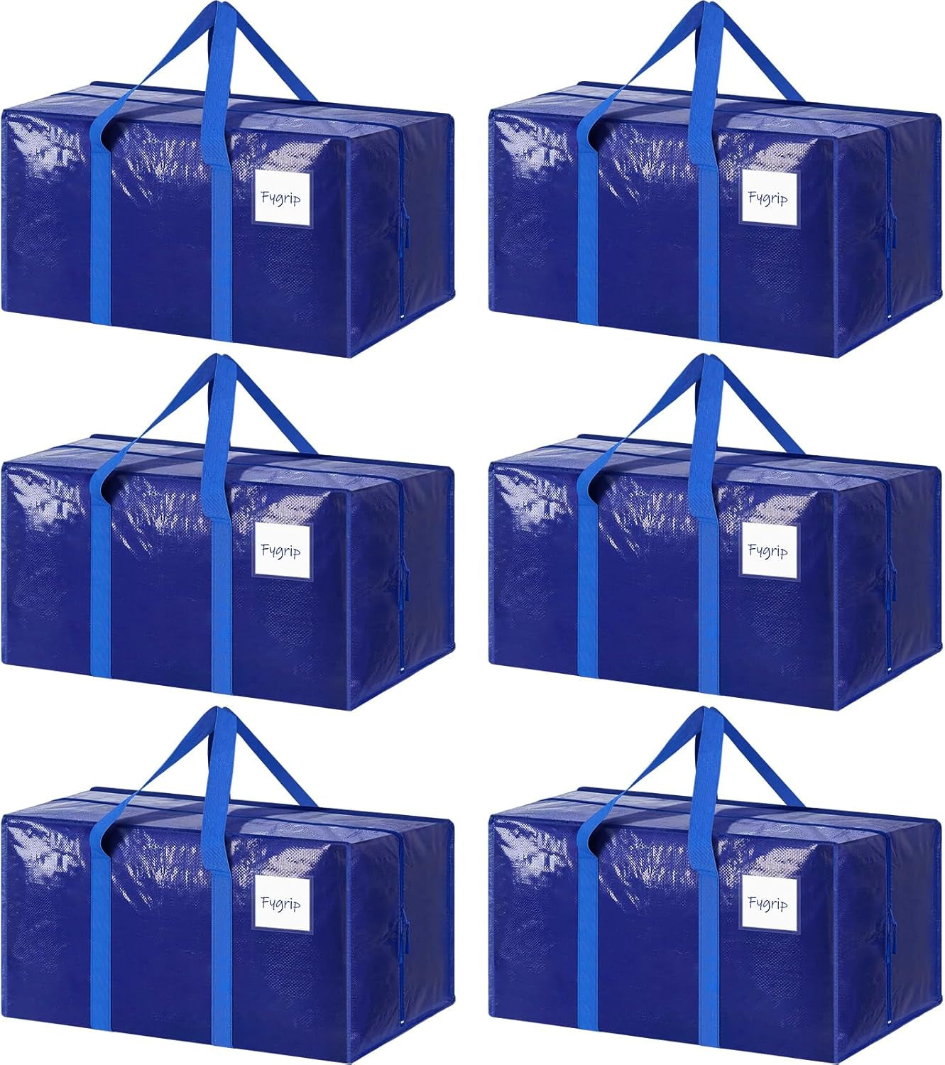 Fygrip Moving Bags (12-Pack) - College Storage, 29"L, No Puncture"