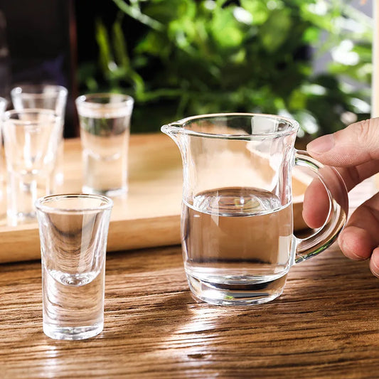 CrystalShot Elite™ - "Premium Thick-Base 15ml Shot Glasses - 12pc/6pc/2pc Sets for Spirits & Baijiu