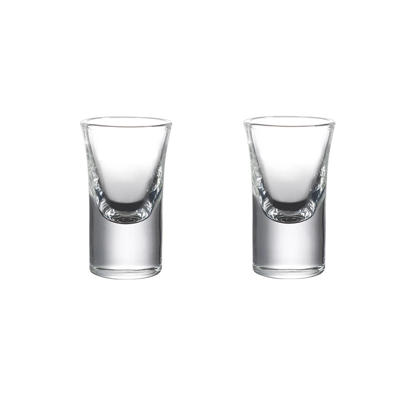 CrystalShot Elite™ - "Premium Thick-Base 15ml Shot Glasses - 12pc/6pc/2pc Sets for Spirits & Baijiu