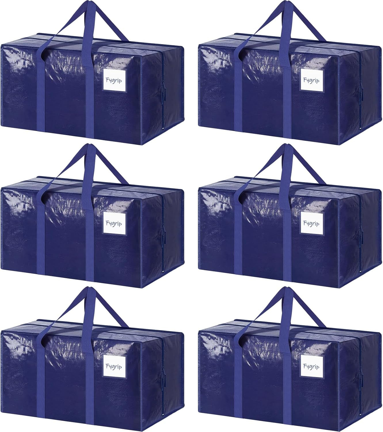 Fygrip Moving Bags (12-Pack) - College Storage, 29"L, No Puncture"