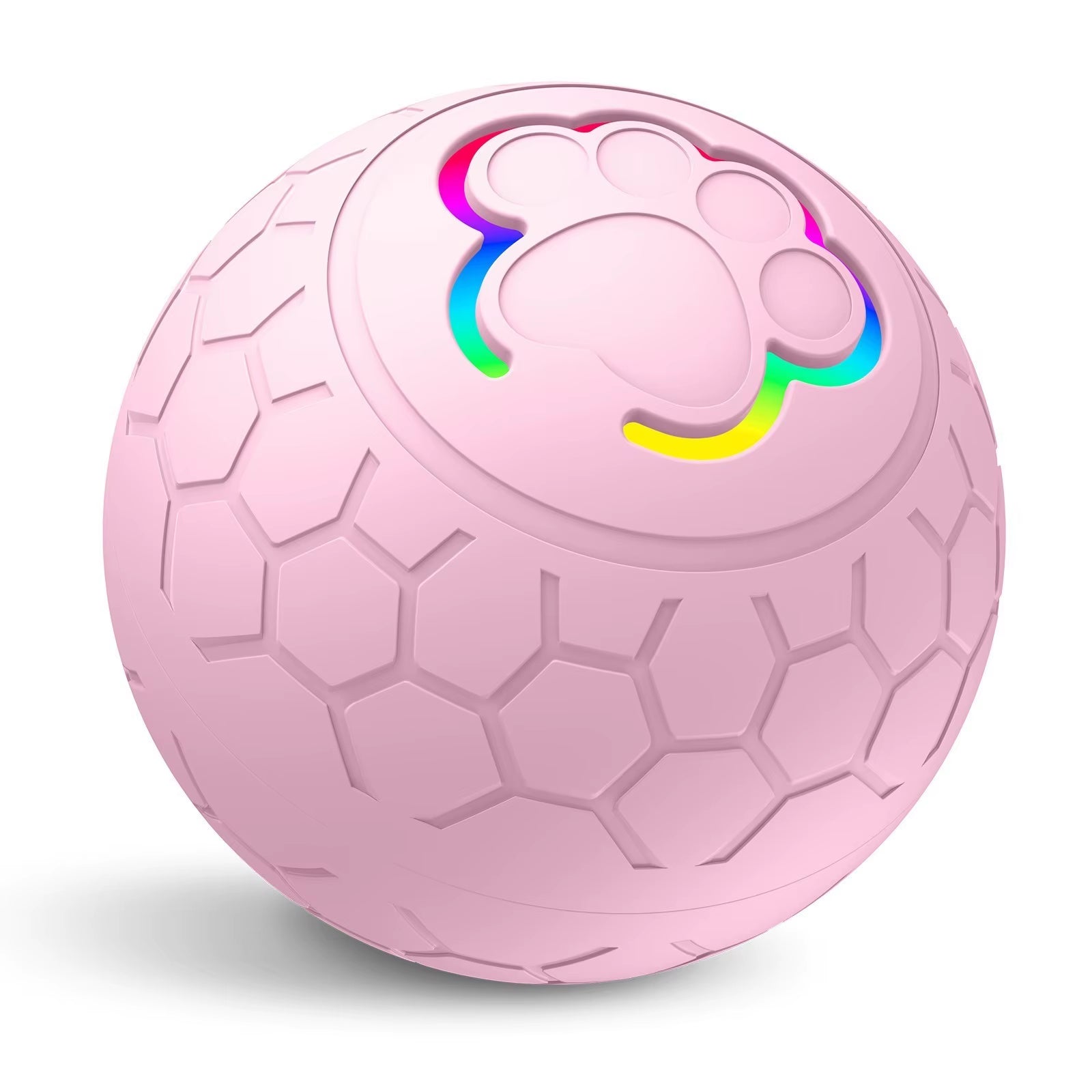 LumaPounce™ Pro - "Smart RGB LED Pet Ball with Auto-Bounce Technology - 4hr Playtime (300mAh USB Rechargeable)