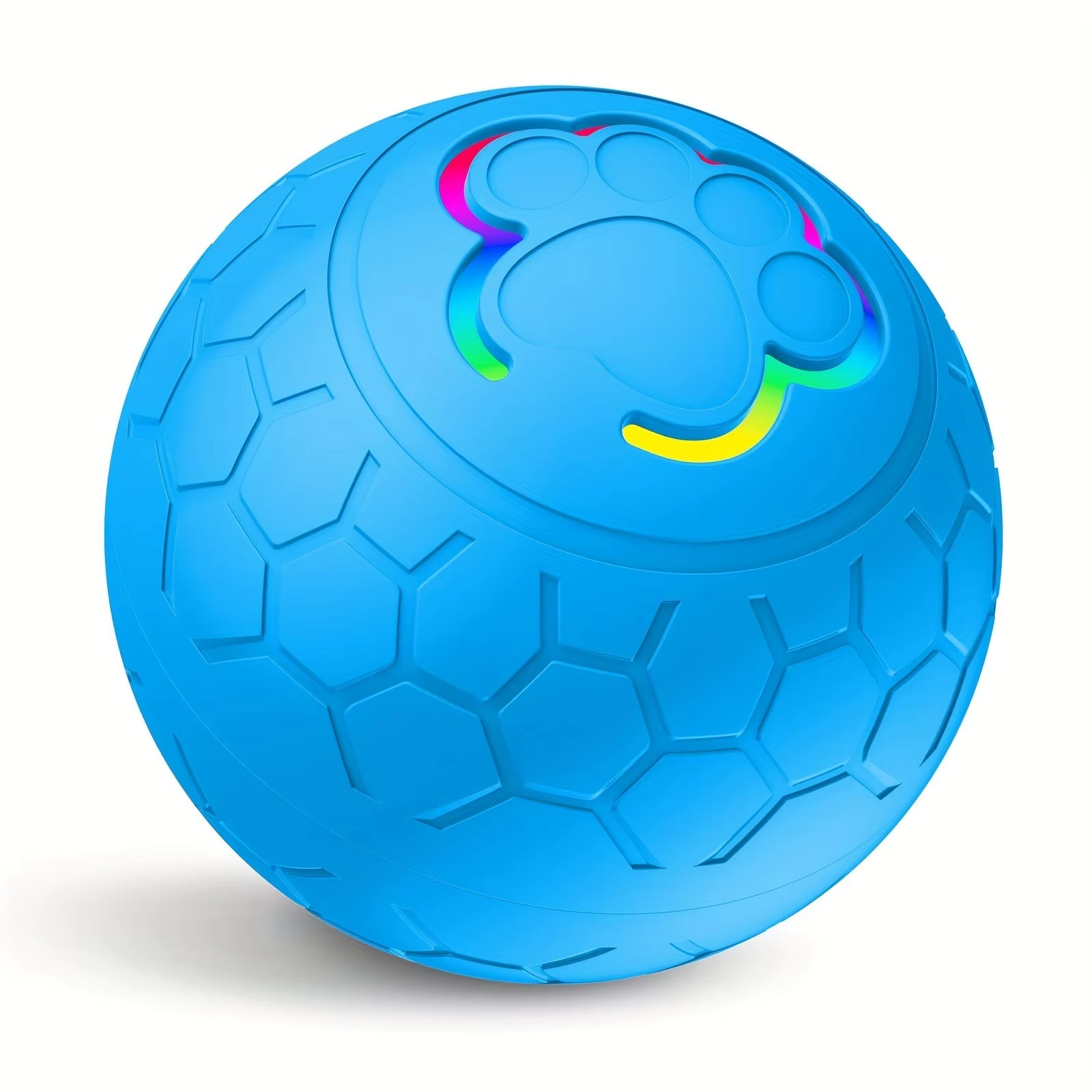LumaPounce™ Pro - "Smart RGB LED Pet Ball with Auto-Bounce Technology - 4hr Playtime (300mAh USB Rechargeable)