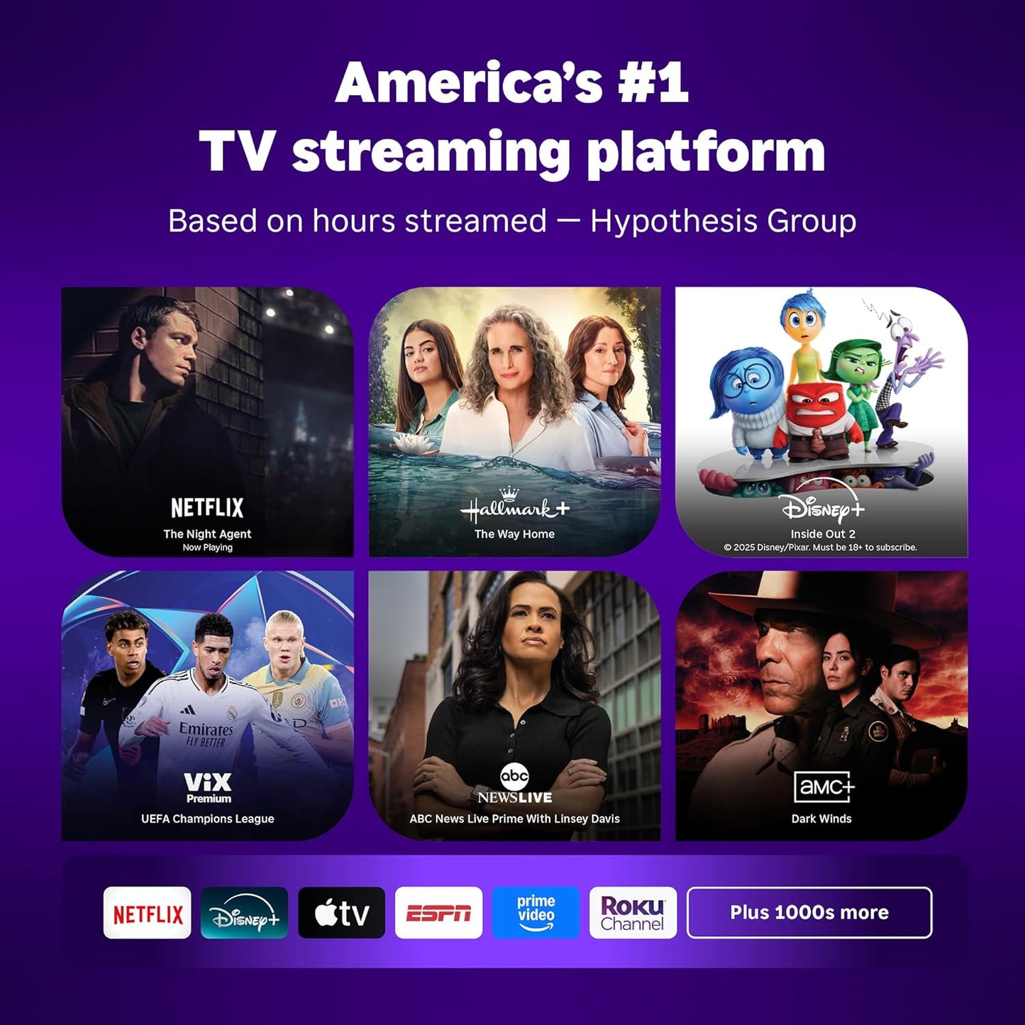 Roku Streaming Stick HD - Portable, No Wall Outlet Needed