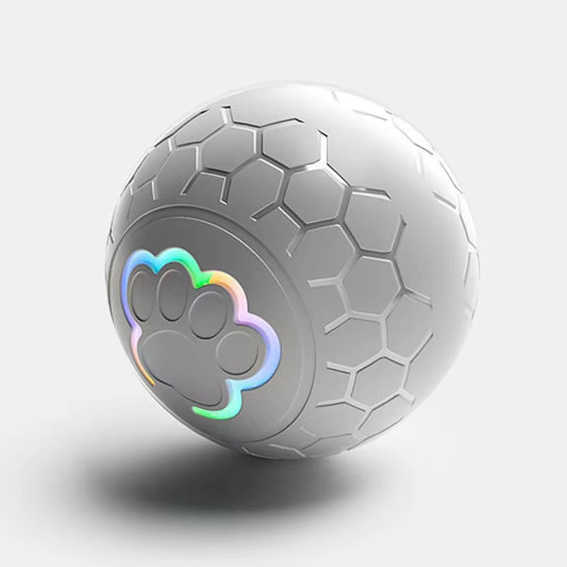 LumaPounce™ Pro - "Smart RGB LED Pet Ball with Auto-Bounce Technology - 4hr Playtime (300mAh USB Rechargeable)