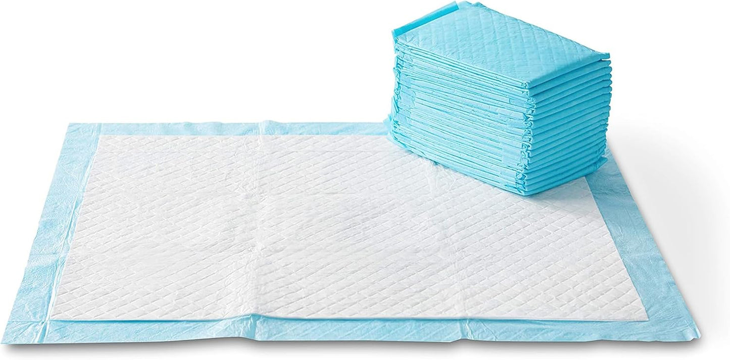 Super Absorbent Dog Pee Pads - 5-Layer Protection, 100 Pack