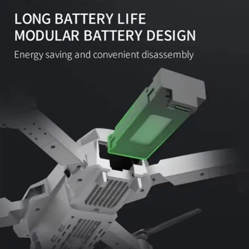 SkyVue Pro™ 2025 "4K FPV Drone with WiFi Live Feed – Foldable, Altitude Hold, 100m Range (E88 Pro Model)
