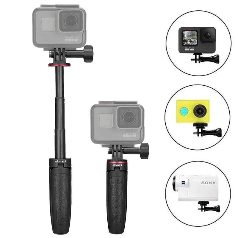 Ulanzi StealthGrip Ultra™ *"Pocket-Sized Vlog Tripod – Extends from 6" to 18" for Ground/Angle Shots