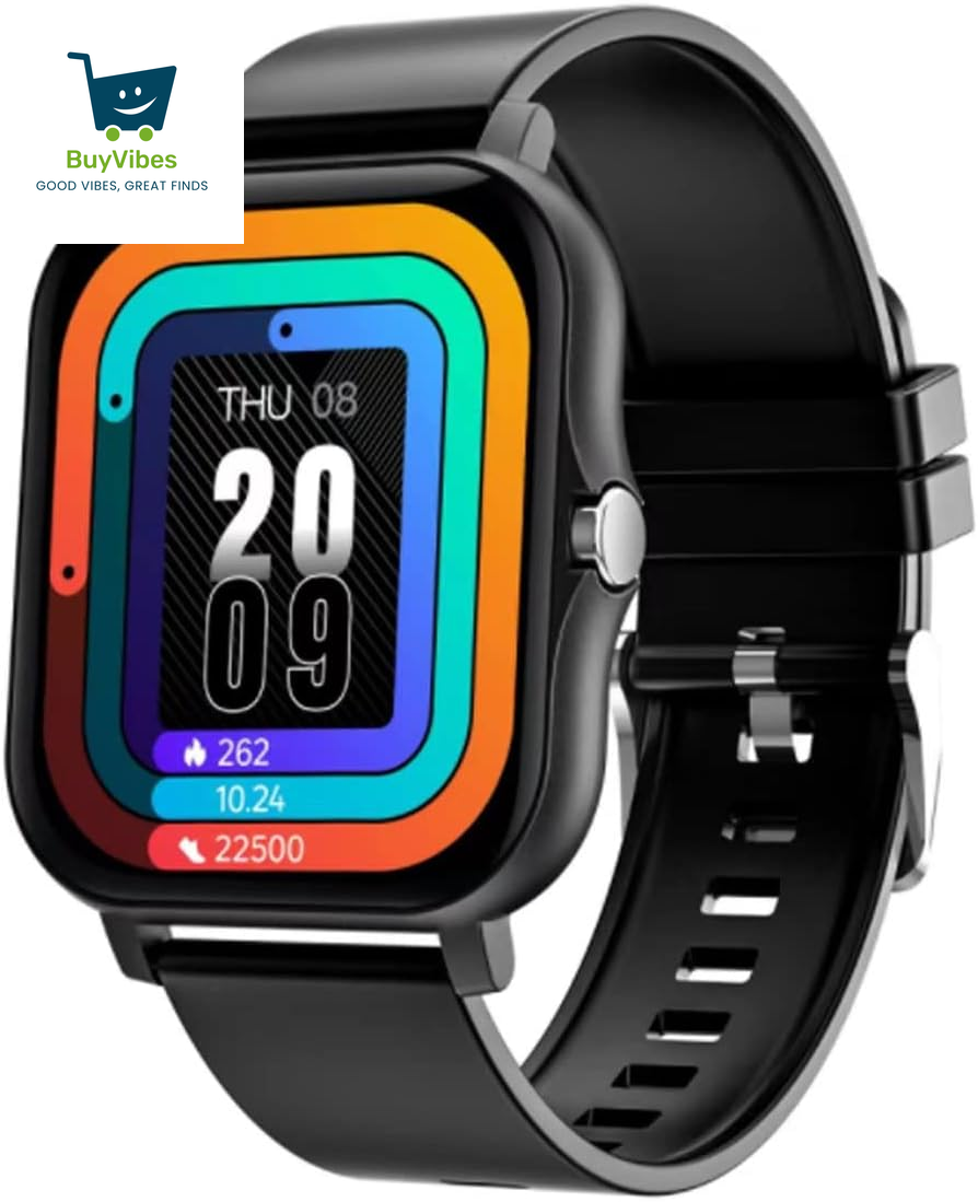 VitalSync Pro™ 1.69" Smart Fitness Watch – IP68 Waterproof, 24/7 Heart Rate/SpO₂/Sleep Tracking, 8 Sports Modes