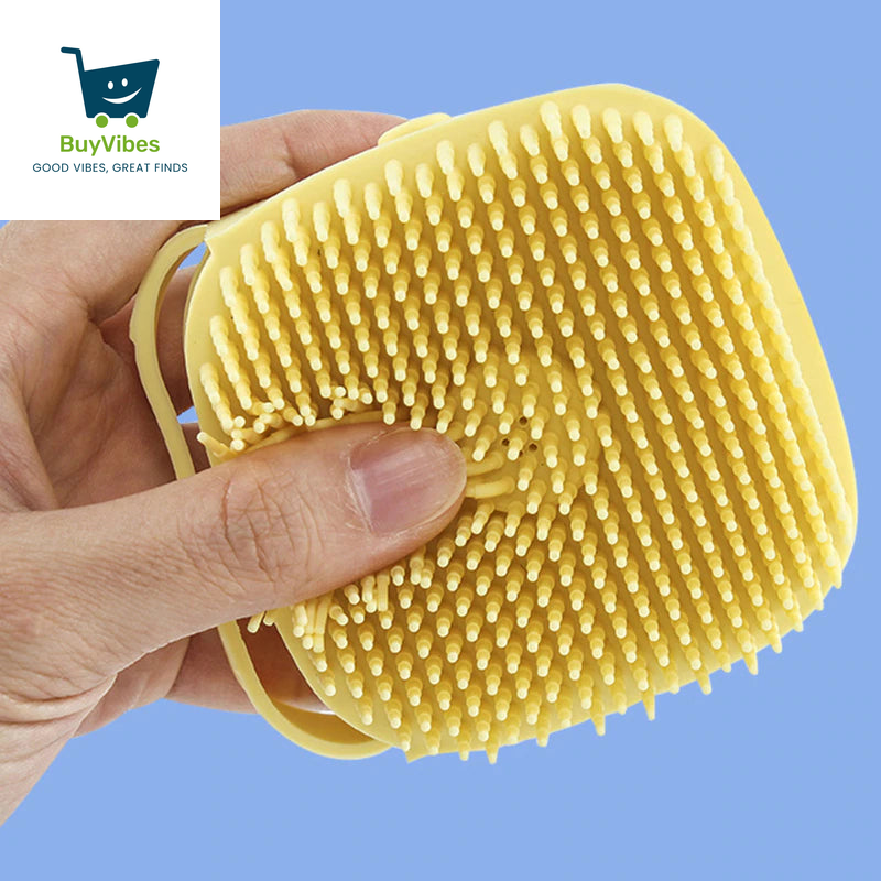 2-in-1 Pet Grooming Glove Brush – Soft Silicone Bath & Massage Tool for Dogs, Cats, Puppies & Big Breeds