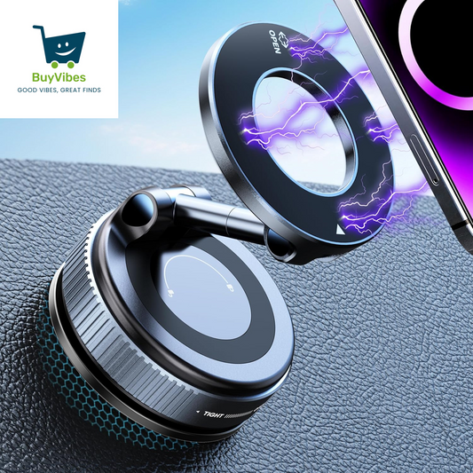 Gripzilla™ - Nano Gel Vacuum Magnetic Phone Holder, Car Phone Holder for Magsafe - 108Lbs Suction + 24 N55 Magnets – The Godzilla of Phone Mounts